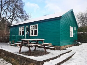 Picture of the refurbished Kingussie Tennis Club Pavillion.