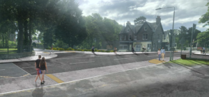 A picture of the proposed Spey Street Junction