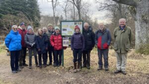 Group of people at the Kingussie